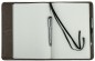 Preview: Notizbuch DIN B5+ | Echtleder | SOFTGRAIN dunkelbraun