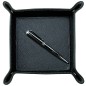 Preview: Taschenleerer PREMIUM LEDER SOFT GRAIN schwarz (genarbt)
