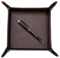 Preview: Taschenleerer PREMIUM LEDER SOFT GRAIN dunkelbraun (genarbt)