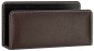 Preview: Briefständer PREMIUM LEDER SOFT GRAIN dunkelbraun (genarbt)