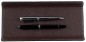 Preview: Federschale PREMIUM LEDER SOFT GRAIN dunkelbraun (genarbt)