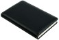 Preview: 5 Jahreskalender (vergleichend) PREMIUM LEDER SOFT GRAIN schwarz (genarbt)