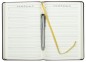 Preview: 5 Jahreskalender (vergleichend) PREMIUM LEDER SOFT GRAIN dunkelbraun (genarbt)