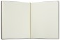 Preview: Gästebuch (gebunden) | Echtleder | SOFTGRAIN dunkelbraun