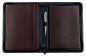 Preview: RV-Schreibmappe DIN A5 mit herausnehmbarem Tablethalter PREMIUM LEDER SOFGRAIN dunkelbraun