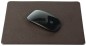 Preview: Mousepad PREMIUM LEDER SOFT GRAIN dunkelbraun (genarbt)