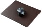Preview: Mousepad PREMIUM LEDER SOFT GRAIN dunkelbraun (genarbt)