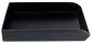 Preview: Briefablagekasten PREMIUM LEDER SOFT GRAIN schwarz (genarbt)