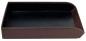Preview: Briefablagekasten PREMIUM LEDER SOFT GRAIN dunkelbraun (genarbt)
