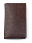Preview: Reisebrieftasche PREMIUM LEDER SOFT GRAIN dunkelbraun (genarbt)