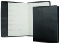 Preview: Kalenderbuch DIN B5 für das Jahr 2027 PREMIUM LEDER SOFT GRAIN schwarz (genarbt)