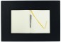 Preview: Schreibunterlage XXL 65x45 PREMIUM LEDER SOFT GRAIN schwarz (genarbt)