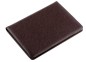 Preview: Adressbuch DIN A6 (gebunden) PREMIUM LEDER SOFTGRAIN dunkelbraun (genarbt)
