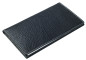 Preview: Leporello Faltkalender deutsch 2027 PREMIUM LEDER SOFT GRAIN schwarz (genarbt)