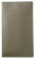 Preview: Leporello Faltkalender deutsch 2027 PREMIUM LEDER SOFT GRAIN taupe (genarbt)