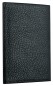 Preview: Adressbuch Pocket Format (gebunden) | Echtleder | SOFTGRAIN schwarz