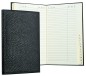 Preview: Adressbuch Pocket Format (gebunden) | Echtleder | SOFTGRAIN schwarz