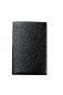 Preview: Pocket / Westentaschen Adressbuch (gebunden) PREMIUM LEDER SOFTGRAIN schwarz (genarbt)