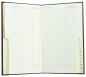 Preview: Adressbuch Pocket Format (gebunden) | Echtleder | SOFTGRAIN dunkelbraun