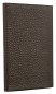 Preview: Adressbuch Pocket Format (gebunden) | Echtleder | SOFTGRAIN dunkelbraun