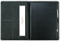 Preview: Kalenderbuch DIN A5 für das Jahr 2027 PREMIUM LEDER SOFTGRAIN schwarz (genarbt)