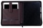 Preview: RV-Kalenderbuch DIN B5 mit Tablet Computer Fach für das Jahr 2025 PREMIUM LEDER SOFTGRAIN dunkelbraun (genarbt)