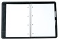 Preview: Schreibmappe DIN A4 mit Collegeblock PREMIUM SOFTGRAIN schwarz (genarbt)