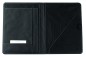 Preview: Schreibmappe DIN A4 mit Collegeblock PREMIUM SOFTGRAIN schwarz (genarbt)