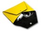 Preview: Zubehörtasche BIG für Macbook PREMIUM LEDER SOFT GRAIN gelb