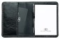 Preview: Memoblock DIN A7 PREMIUM LEDER VINTAGE Anilin schwarz