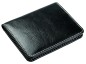 Preview: Memoblock DIN A7 PREMIUM LEDER VINTAGE Anilin schwarz