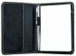 Preview: Notizblock DIN A7 | Echtleder | VINTAGE schwarz