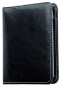 Preview: Notizblock DIN A7 | Echtleder | VINTAGE schwarz