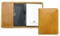 Preview: Memoblock DIN A7 PREMIUM LEDER VINTAGE Anilin cuoiobraun