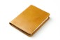 Preview: Memoblock DIN A7 PREMIUM LEDER VINTAGE Anilin cuoiobraun