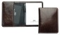 Preview: Memoblock DIN A7 PREMIUM LEDER VINTAGE Anilin marronebraun