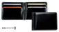 Preview: Dollar Clip Börse PREMIUM LEDER VINTAGE Anilin schwarz - RFID Protected