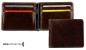 Preview: Dollar Clip Börse PREMIUM LEDER VINTAGE Anilin marronebraun - RFID Protected