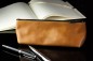 Preview: Schlamperetui XXL PREMIUM LEDER VINTAGE Anilin cuoiobraun