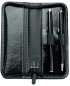 Preview: RV-Schreibgeräteetui PREMIUM LEDER VINTAGE Anilin schwarz