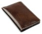 Preview: Visitenkartenetui PREMIUM LEDER VINTAGE Anilin marronebraun