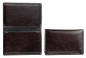 Preview: Visitenkartenetui PREMIUM LEDER VINTAGE Anilin marronebraun