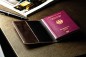 Preview: Reisepass / Impfausweis Etui PREMIUM LEDER VINTAGE Anilin marronebraun