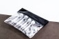 Preview: Flugbeutel mit Inhalt PREMIUM LEDER VINTAGE Anilin schwarz