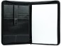 Preview: RV-Schreibmappe DIN A4 mit iPad Fach PREMIUM LEDER VINTAGE Anilin schwarz