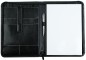 Preview: RV-Schreibmappe DIN A4 mit iPad Fach PREMIUM LEDER VINTAGE Anilin schwarz