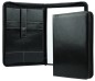 Preview: RV-Schreibmappe DIN A4 mit iPad Fach PREMIUM LEDER VINTAGE Anilin schwarz