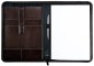 Preview: RV-Schreibmappe DIN A4 mit iPad Fach PREMIUM LEDER VINTAGE Anilin marronebraun