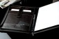 Preview: RV-Schreibmappe DIN A4 mit iPad Fach PREMIUM LEDER VINTAGE Anilin marronebraun
