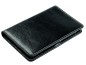 Preview: Pocket Kalenderbuch DIN A6 2026 PREMIUM LEDER VINTAGE Anilin schwarz